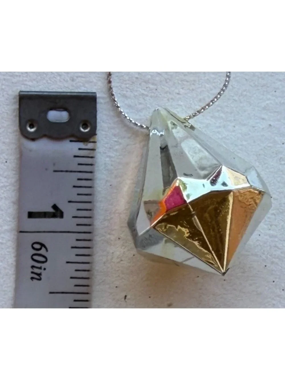 2017 12-pc. Wondershop At Target Silver Color Diamond Shape Ornament Set (READ)
